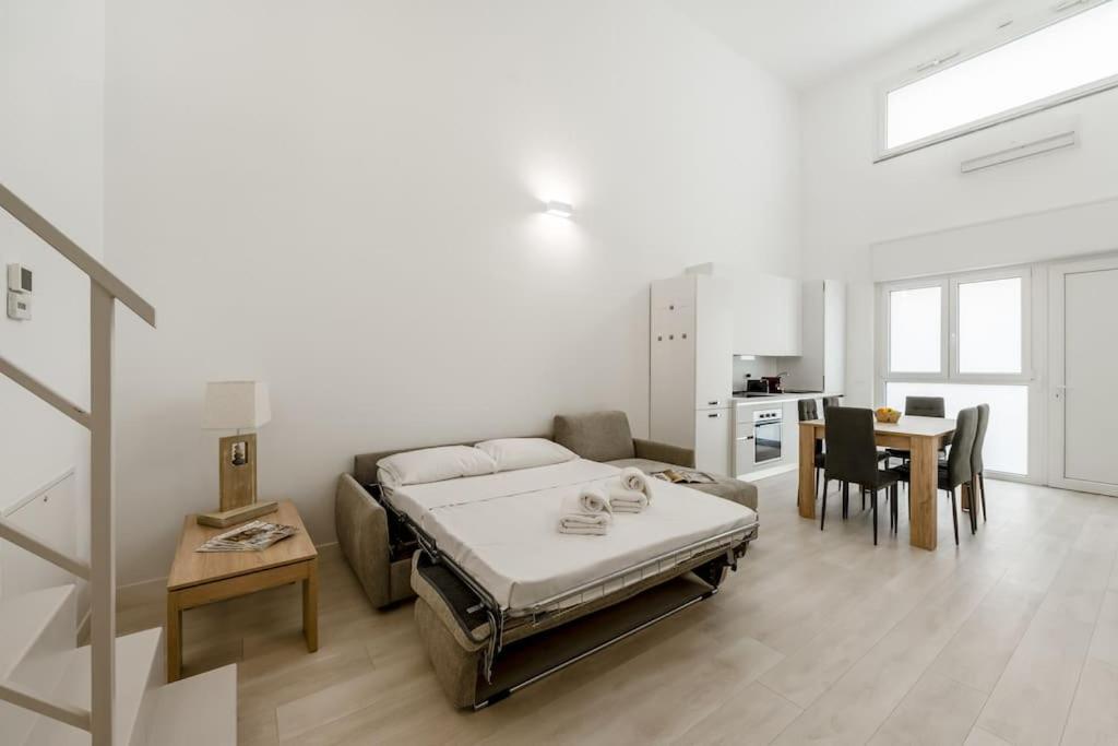 Free Parking - 1 Min Metro To Duomo - Loft Moderno Appartement *